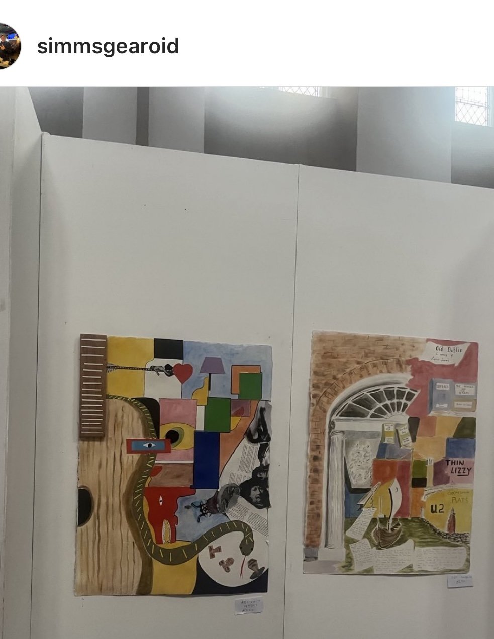 Gearoid Simms Exhibition 2024